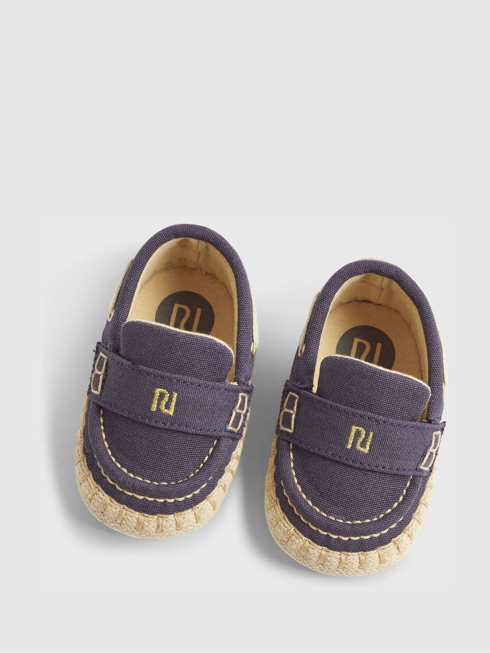 River Island Blue Espadrille Loafers