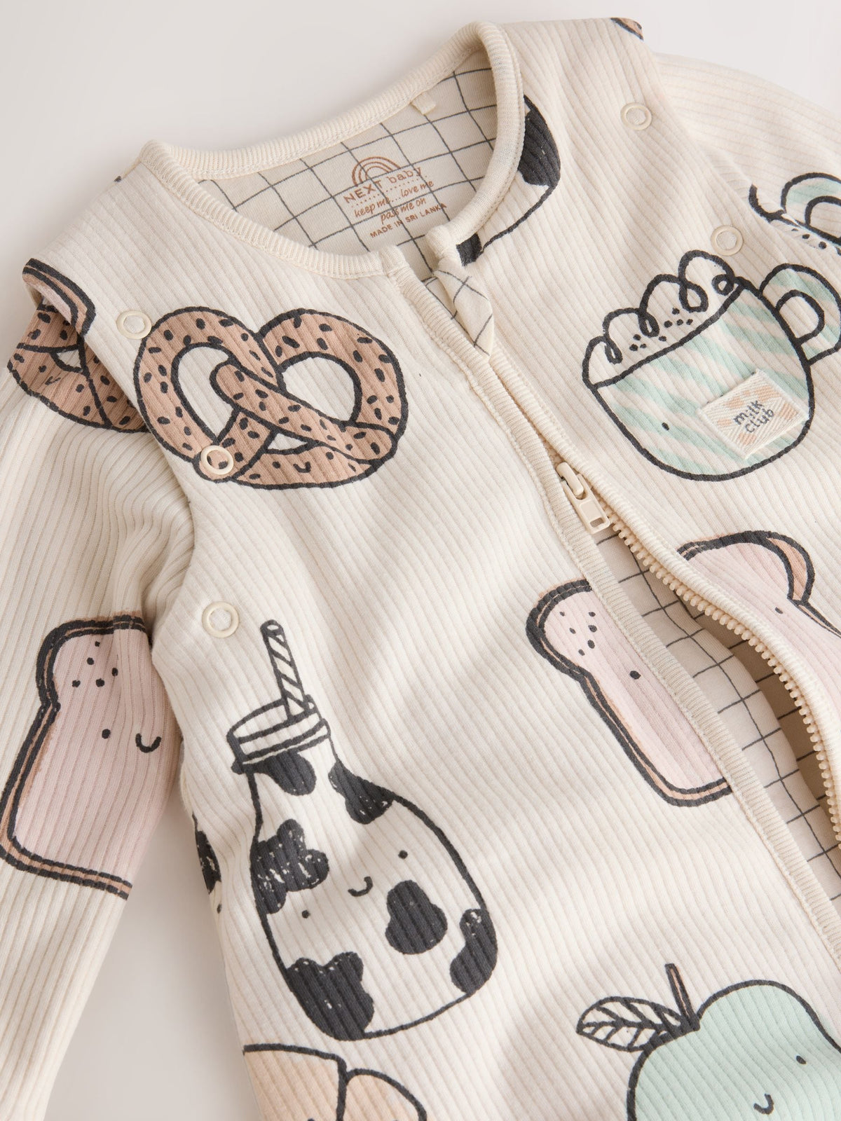Milk Club 2.5 Tog Removable Sleeve Baby Sleep Bag