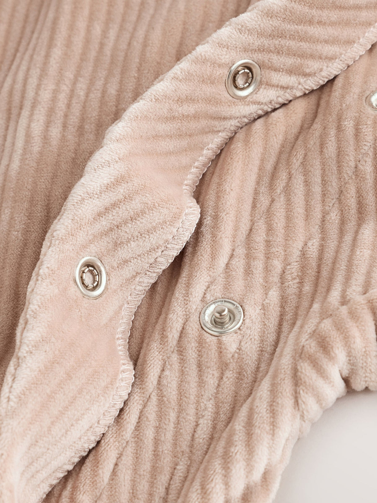 Neutral Fleece Baby Sleepsuits 2 Pack