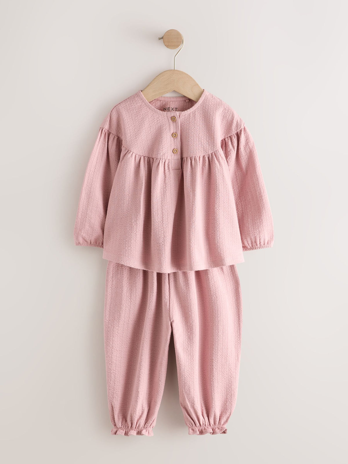 Pink Long Sleeve Blouse and Bloomer Trousers 4 Pack (3mths-7yrs)