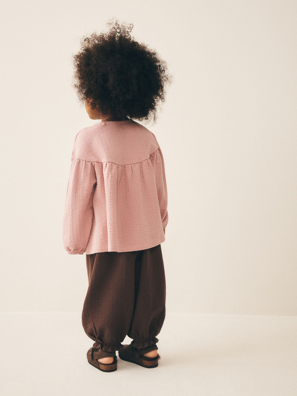 Pink Long Sleeve Blouse and Bloomer Trousers 4 Pack (3mths-7yrs)