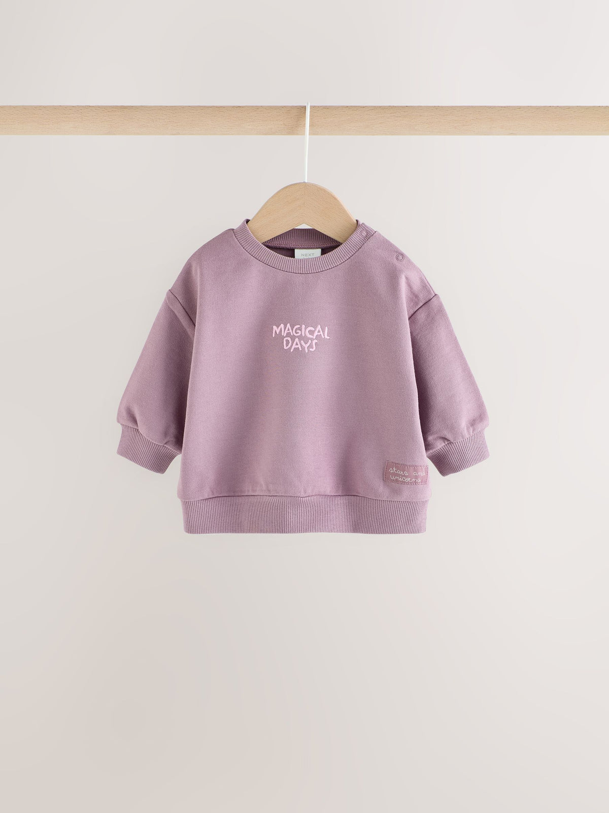 Purple Cosmic Baby Sweat Top And Joggers Set 2 Piece (0mths-2yrs)