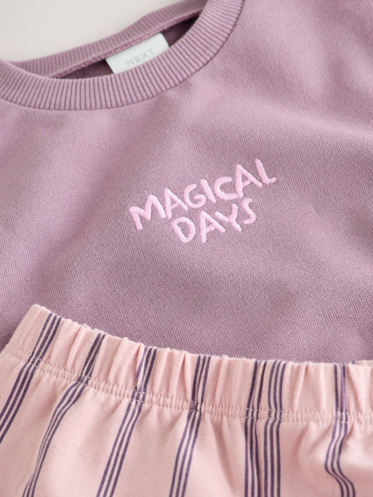 Purple Cosmic Baby Sweat Top And Joggers Set 2 Piece (0mths-2yrs)