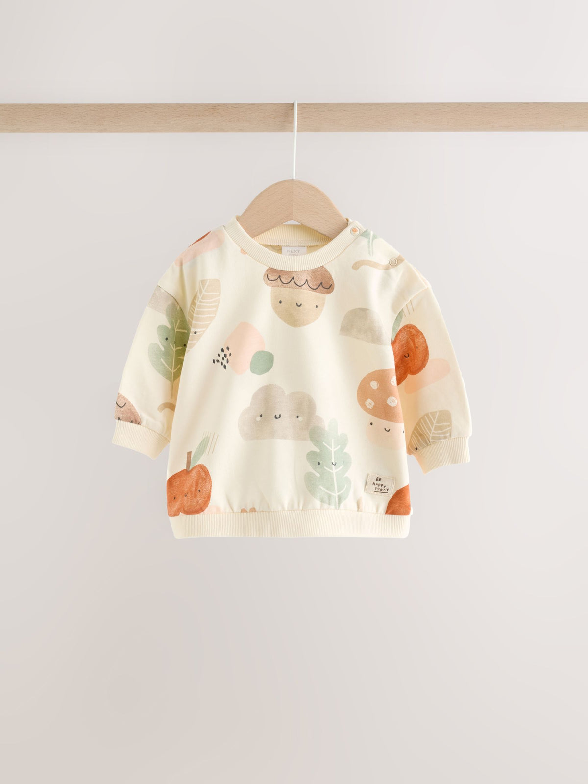 Neutral Autumn Print Sweatshirt and Leggings Baby Set (0mths-2yrs) (0mths-2yrs)