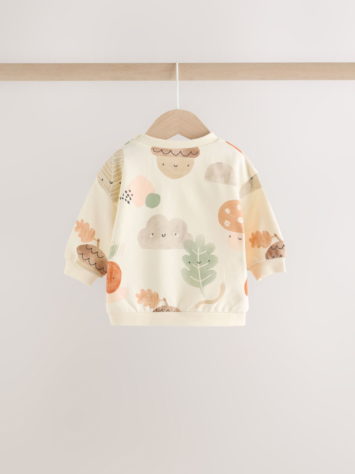 Neutral Autumn Print Sweatshirt and Leggings Baby Set (0mths-2yrs) (0mths-2yrs)