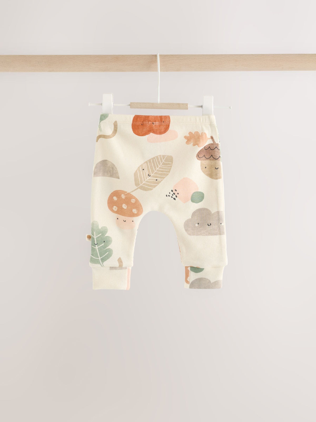Neutral Autumn Print Sweatshirt and Leggings Baby Set (0mths-2yrs) (0mths-2yrs)