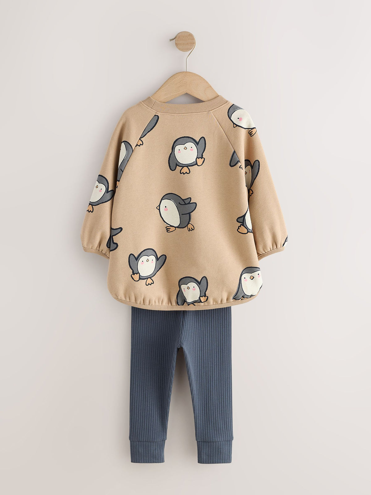 Neutral Sweatshirt and Leggings Set (3mths-7yrs)