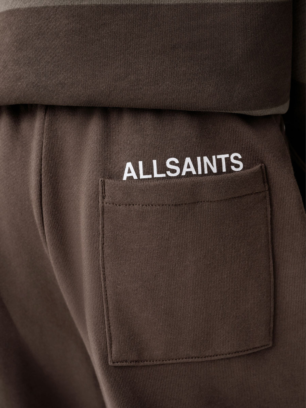 smALLSAINTS Brown Striped Rugby Top And Joggers Set