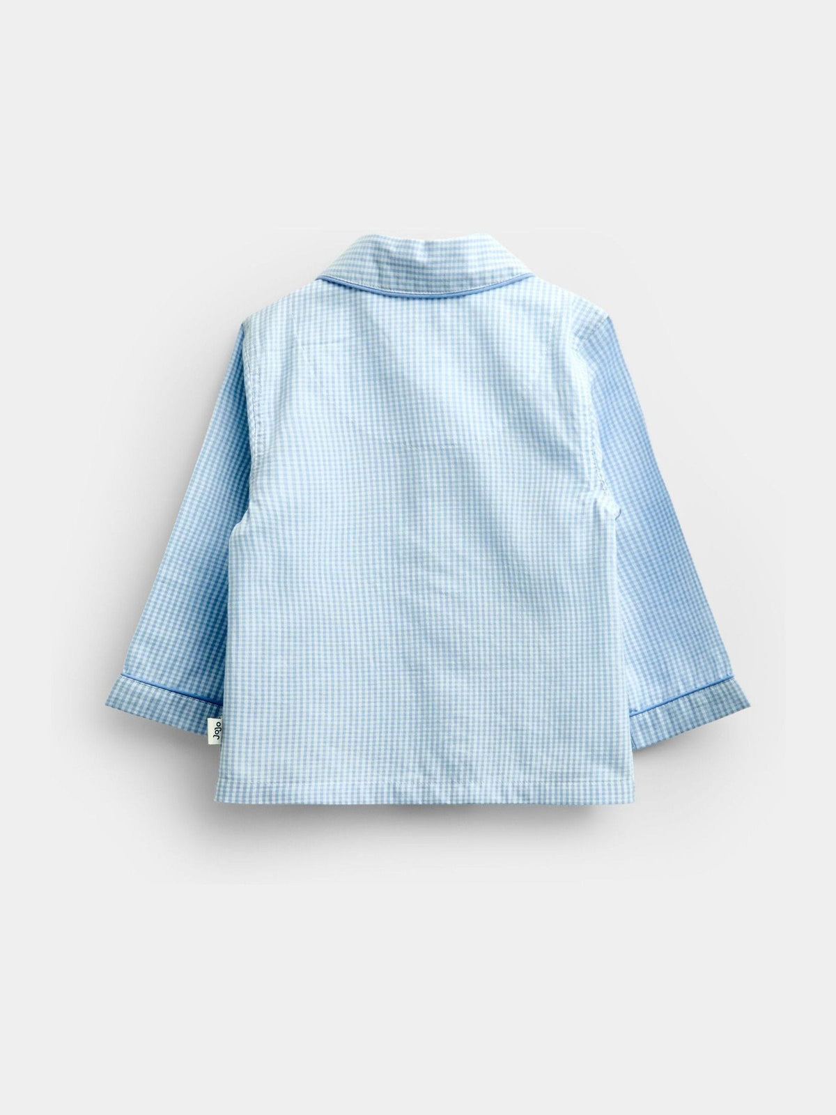 JoJo Maman Bébé Blue Peter Rabbit Gingham Woven Pyjamas