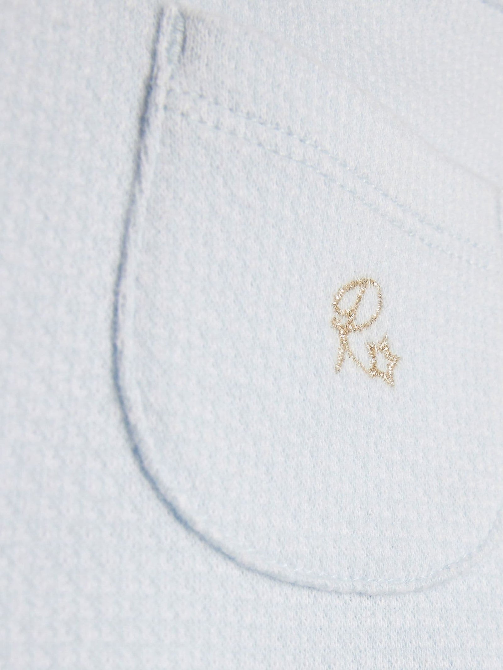 River Island Blue Long Sleeve Polo Shirt & Dungarees Set