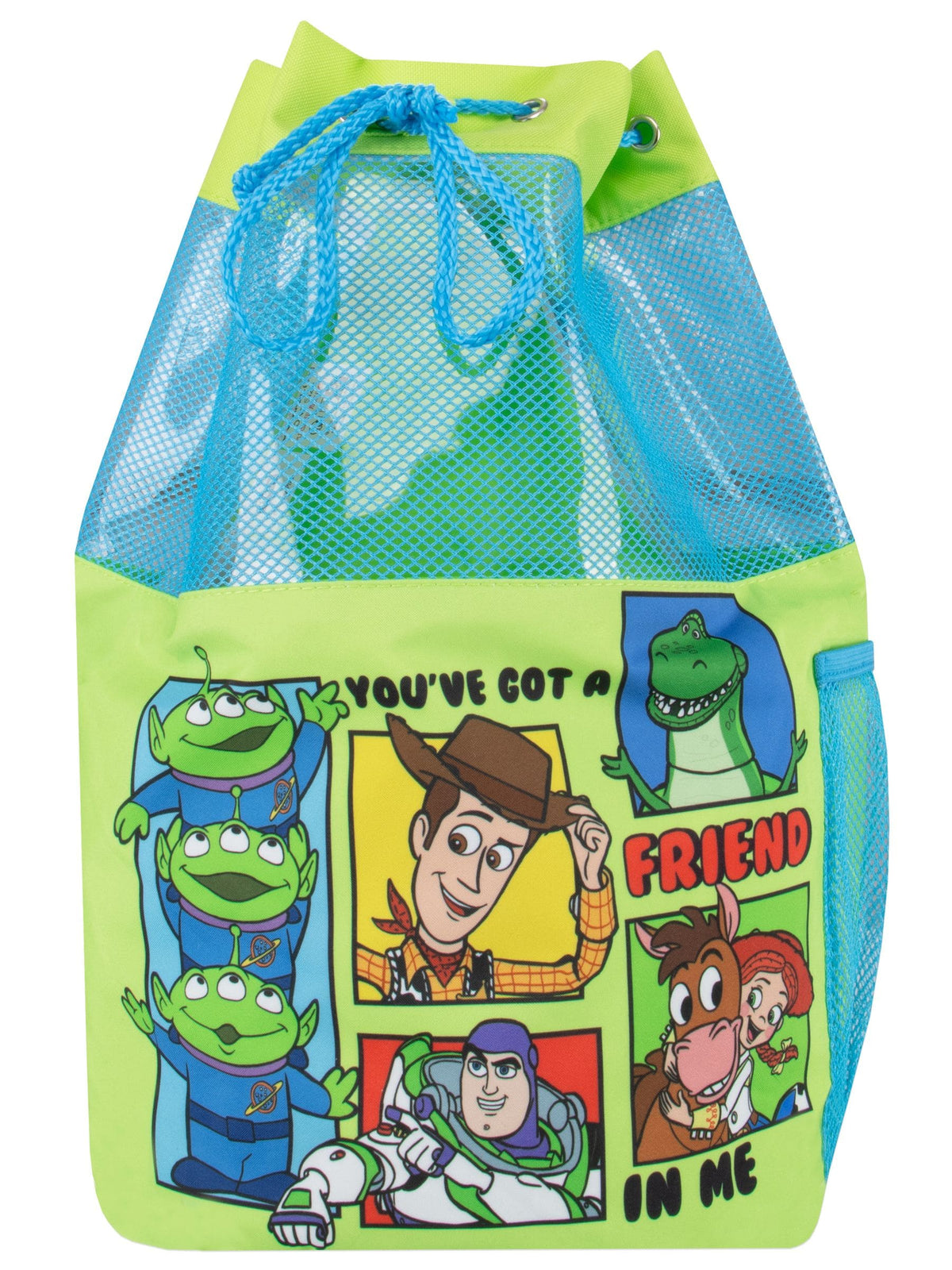 Character Green Disney Toy Story Swim Bag Buzz Lightyear And Woody