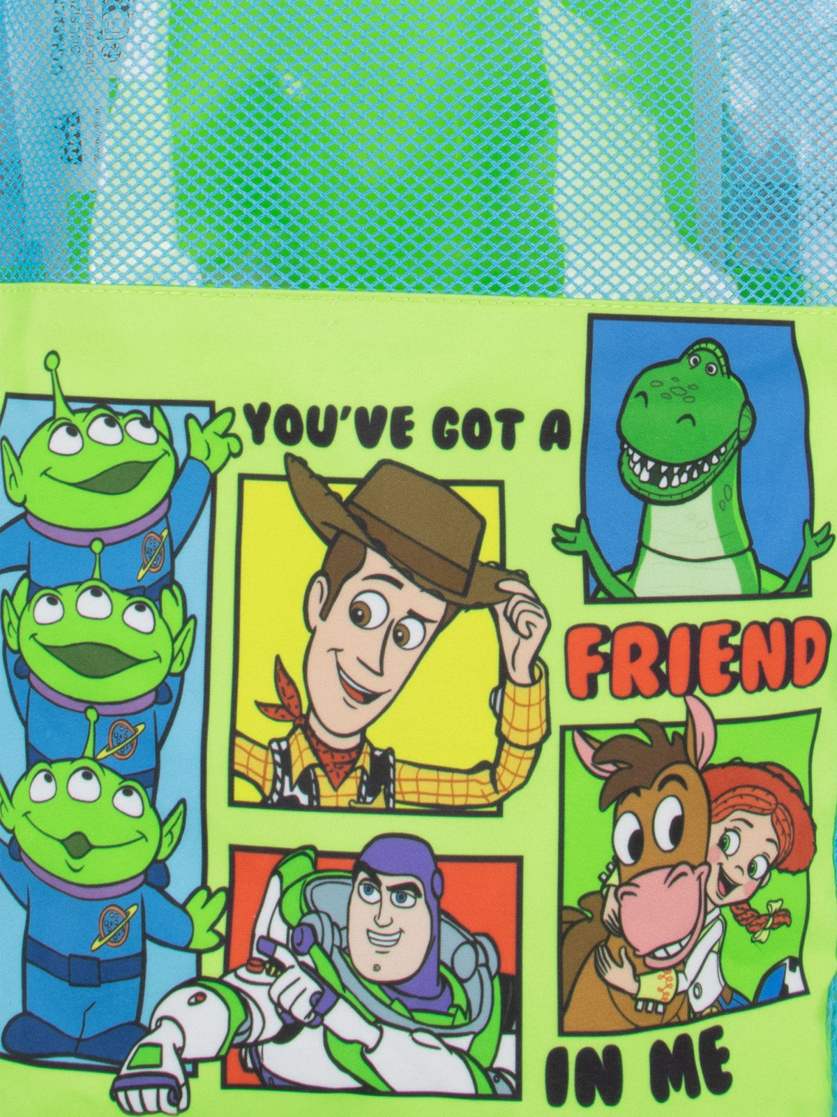 Character Green Disney Toy Story Swim Bag Buzz Lightyear And Woody