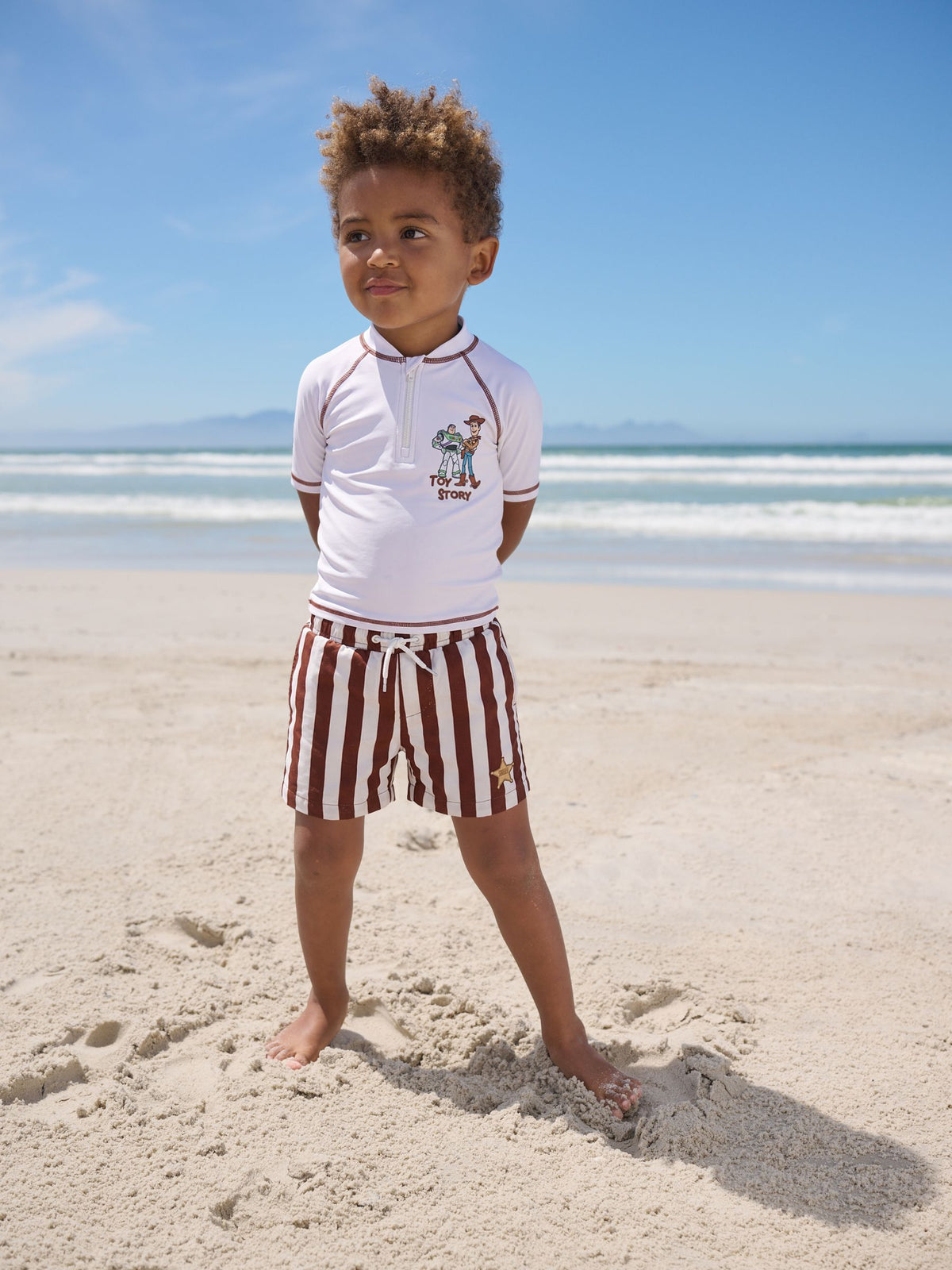 Toy Story Short Sleeve Sunsafe Rash Vest and Swim Shorts Set (3mths-7yrs)