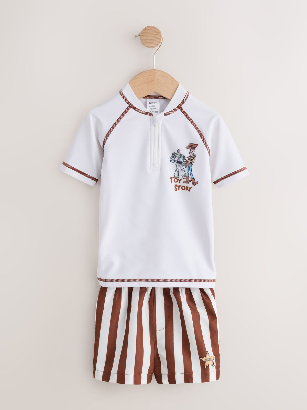 Toy Story Short Sleeve Sunsafe Rash Vest and Swim Shorts Set (3mths-7yrs)