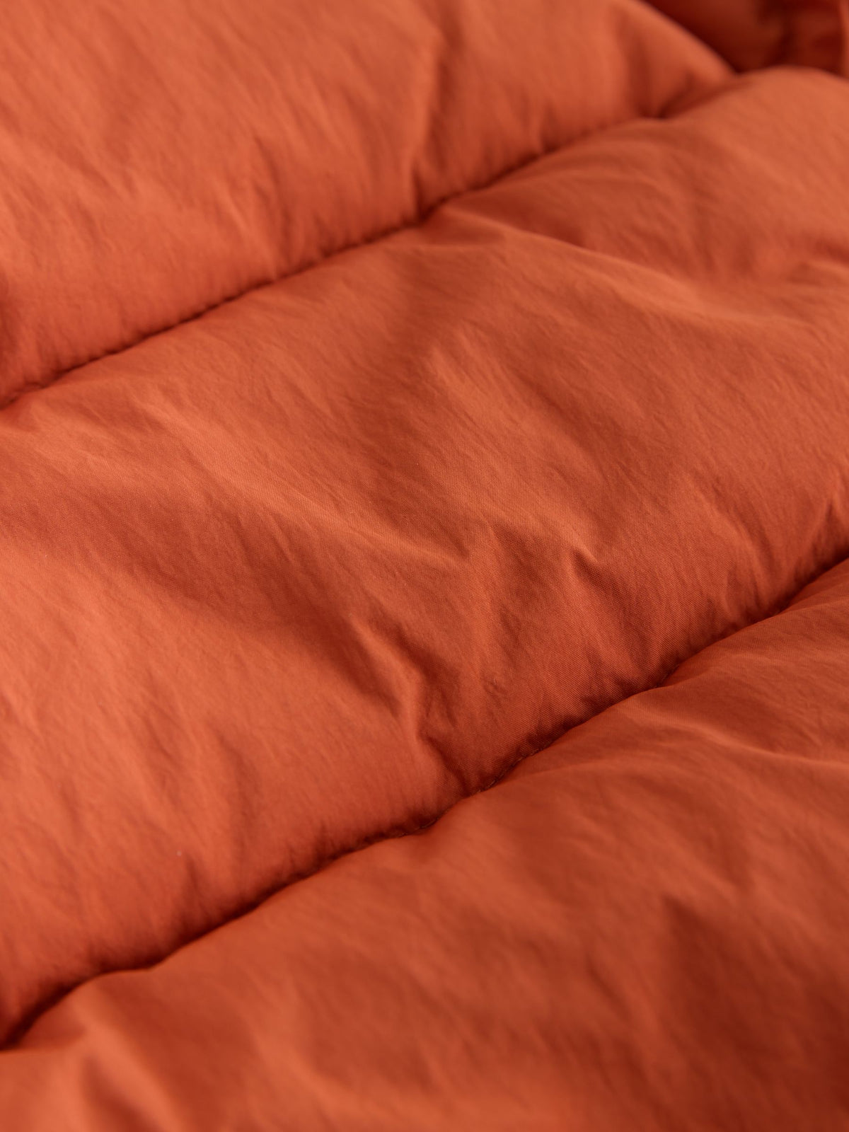 Orange Borg Lined Padded Coat (6mths-7yrs)