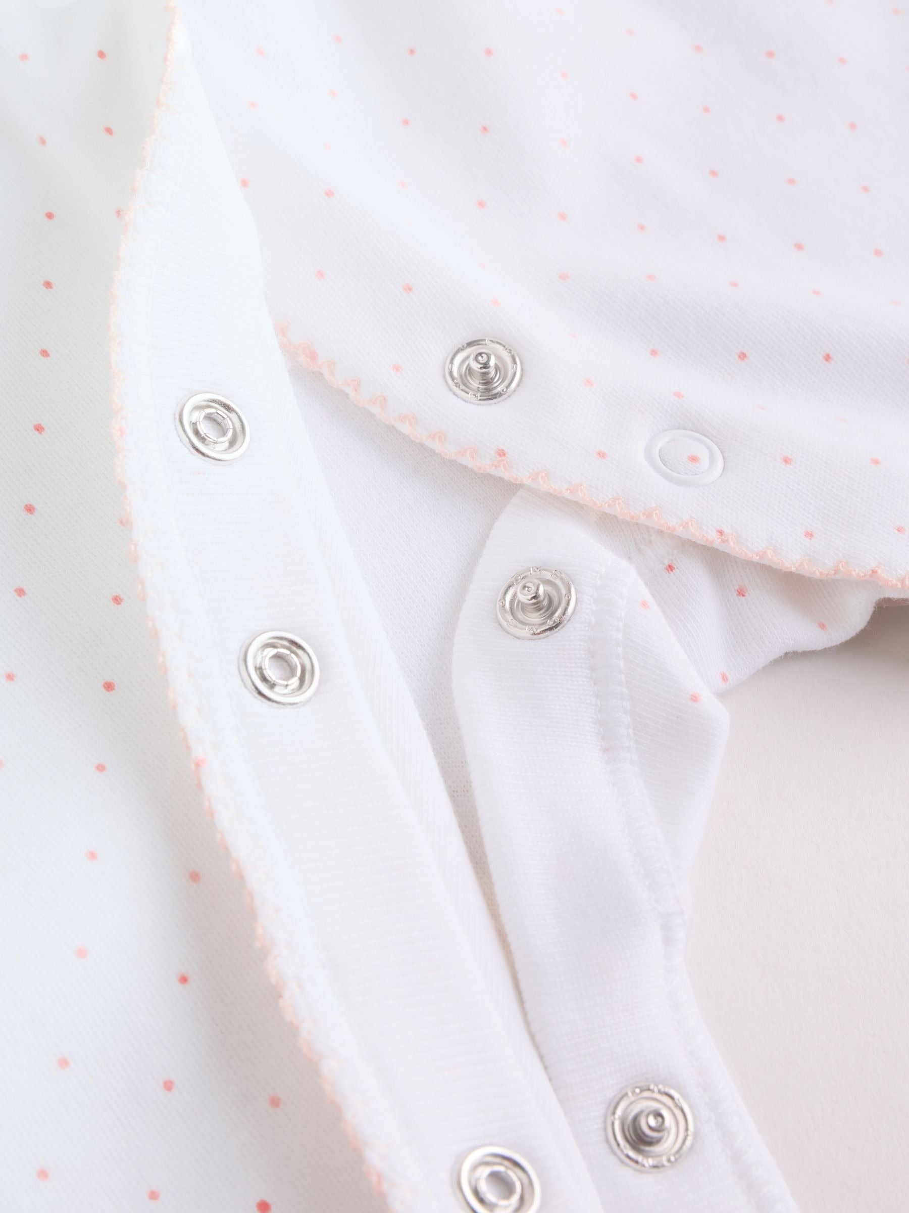 Pink Baby Bunny Sleepsuits 3 Pack (0-2yrs)